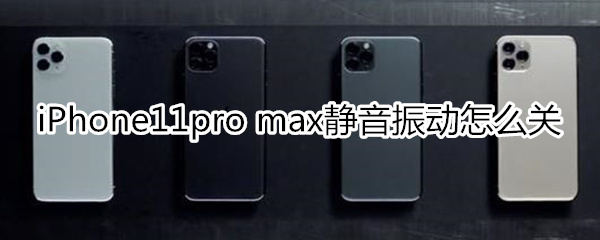 iPhone11pro max静音了还是振动怎么办