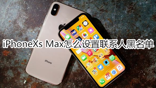 iPhoneXs Max怎么设置联系人黑名单