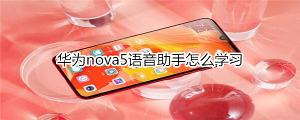 华为nova5语音助手怎么学习