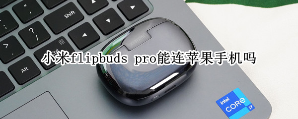 小米flipbuds pro能连苹果手机吗