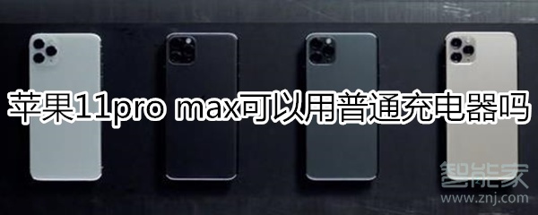 苹果11pro max可以用普通充电器吗