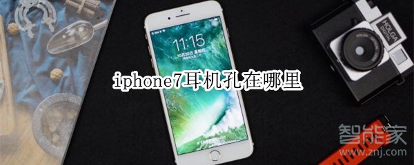 iphone7耳机孔在哪里