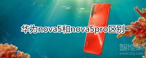 华为nova5和nova5pro区别