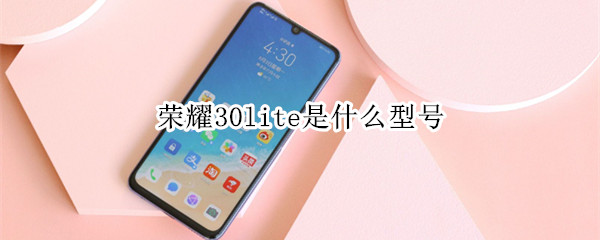 荣耀30lite是什么型号