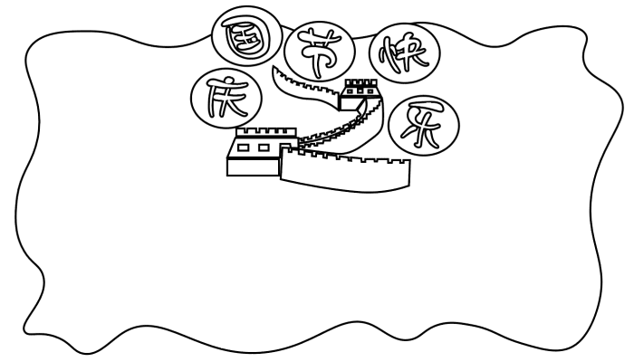 世界最著名的手抄报国庆节 世界最著名的手抄报国庆节的画法