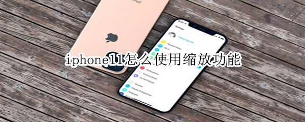 iphone11怎么使用缩放功能