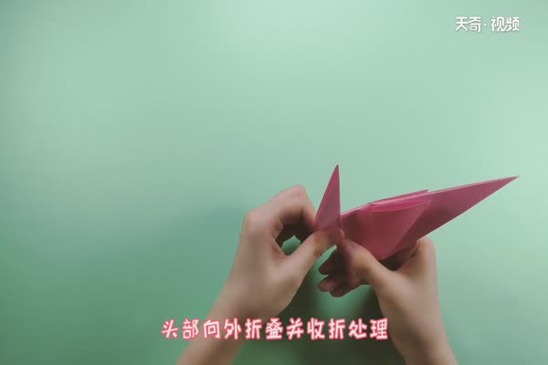 山鸡怎么折 山鸡的简单折法