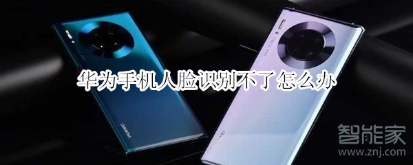 华为手机人脸识别不了怎么办