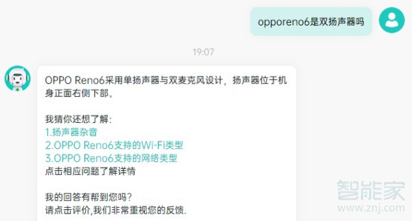 opporeno6是双扬声器吗