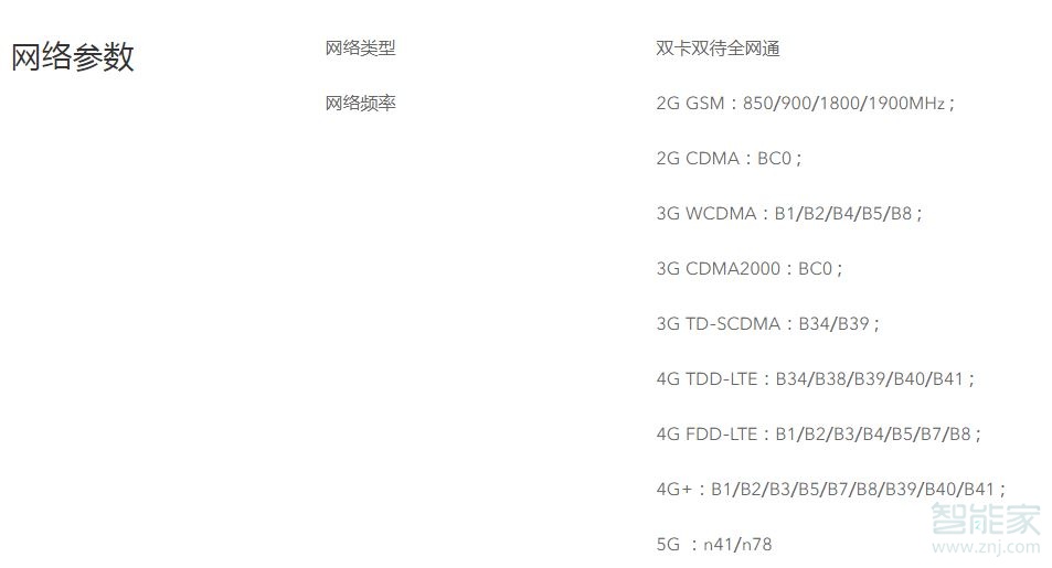 vivox30pro支持哪几个5G频段