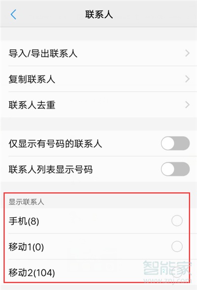 iqooneo怎么隐藏联系人