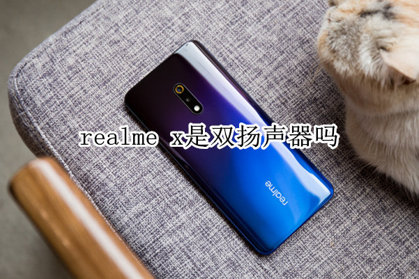 realme x是双扬声器吗