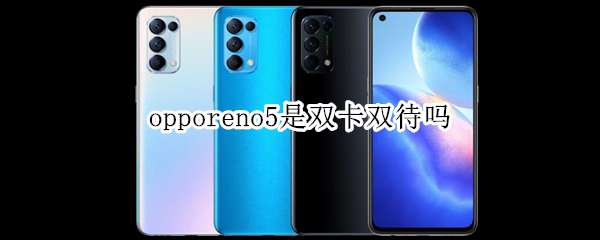 opporeno5是双卡双待吗