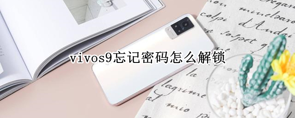 vivos9忘记密码怎么解锁