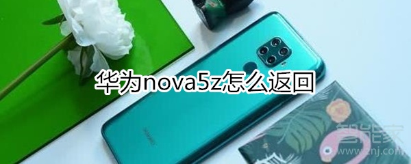 华为nova5z怎么返回