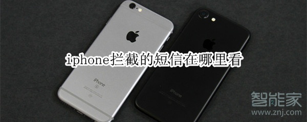 iphone拦截的短信在哪看