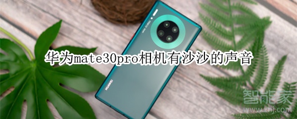 华为mate30pro相机有沙沙的声音
