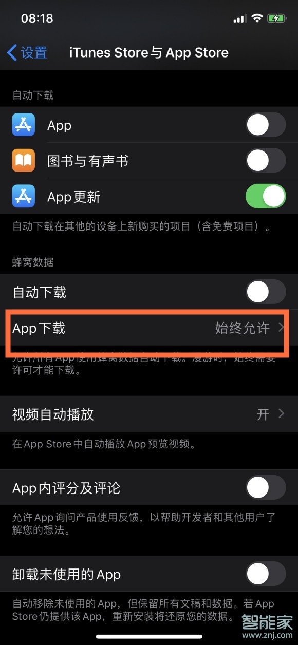 苹果怎么解除流量设置