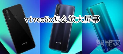 vivoz5x怎么放大屏幕