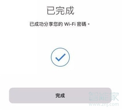 iphone11怎么共享wifi密码