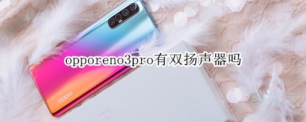 opporeno3pro有双扬声器吗