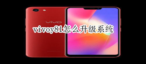 vivoy81怎么升级系统