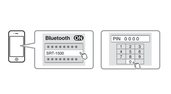 雅马哈SRT-1500蓝牙电视音箱怎么将蓝牙设备与本机配对