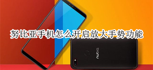 努比亚手机怎么开启放大手势功能