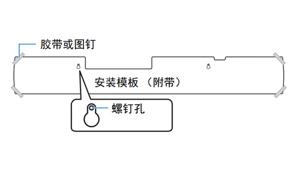 雅马哈YAS-306回音壁音箱怎么安装到墙上