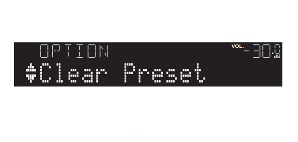 雅马哈HTR-3066家庭影院怎么清除预设电台