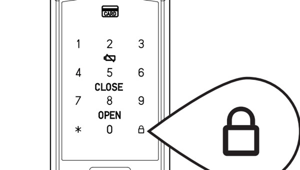 纽威尔Touch1S指纹锁怎么设置外出模式