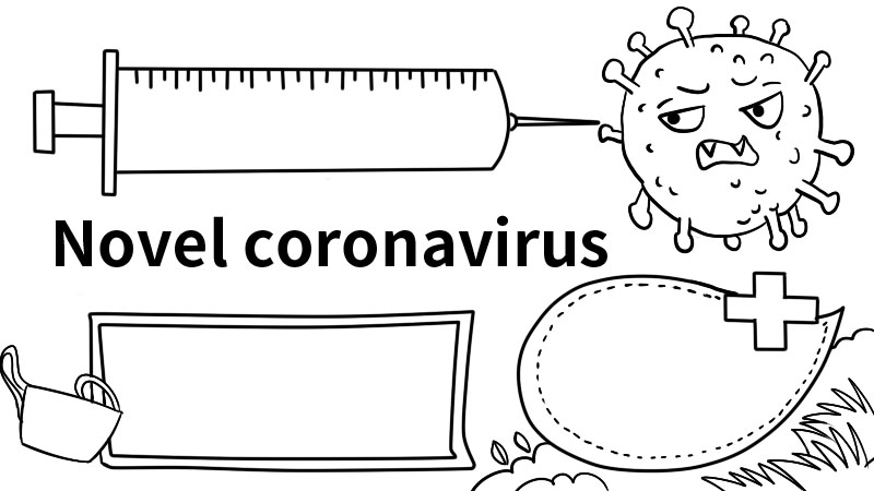 新型冠状病毒英语手抄报内容大全 新型冠状病毒英语手抄报内容大全画法