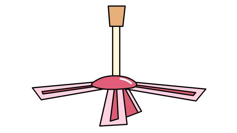 电风扇简笔画 电风扇的画法