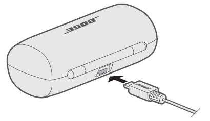 Bose soundsport free耳机怎么充电