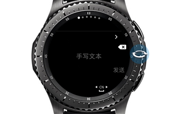 三星gear s3智能手表怎么回复信息