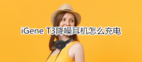 iGene T3降噪耳机怎么充电