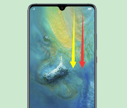 华为mate20x截屏快捷键怎么截图