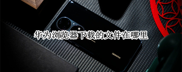 华为浏览器下载的文件在哪里 华为浏览器下载内容在哪
