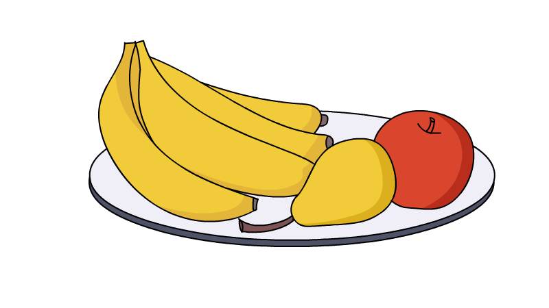 静物一家简笔画 静物一家简笔画的画法