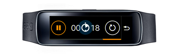 三星gear fit2pro怎么使用计时器