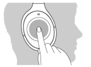 索尼MDR-1000X耳机怎么用通话触控