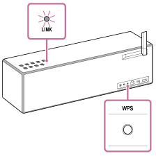 索尼SRS-X88怎么使用路由器的WPS按钮连接网络