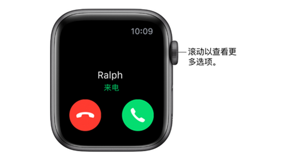 Apple Watch Series 3怎么接电话