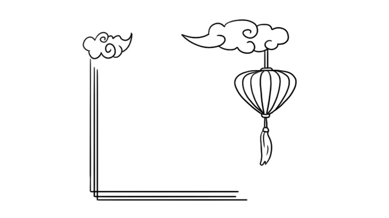 元旦古诗配画简笔画步骤  元旦古诗配画简笔画怎么画