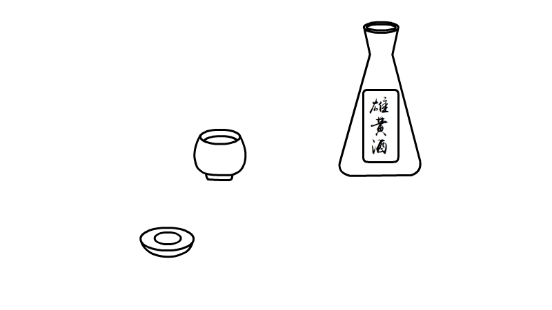 端午节食物简笔画怎么画  端午节食物简笔画画法