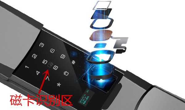 因特t3300指纹锁卡片丢了怎么办