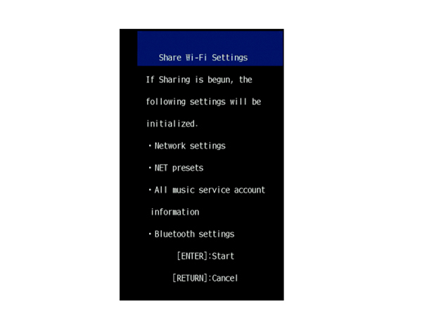 雅马哈YAS-706回音壁音箱怎么分享iOS设备设置