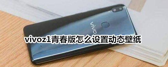 vivoz1青春版怎么设置动态壁纸