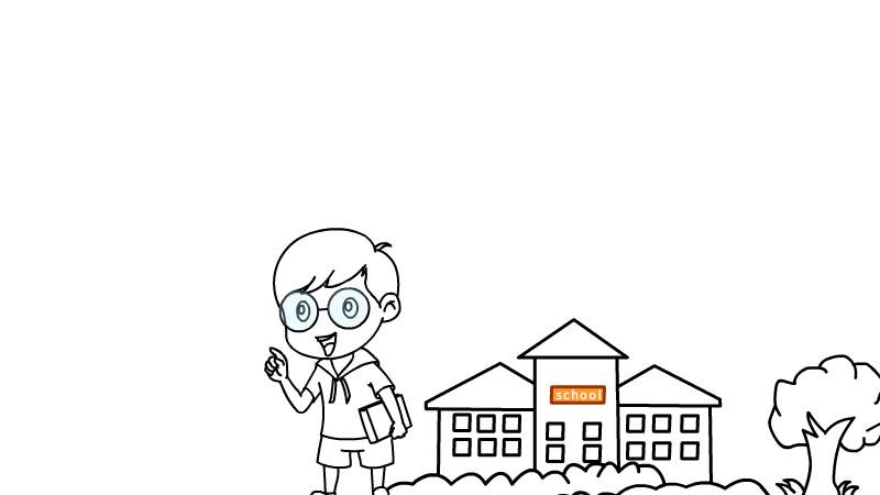 课间安全手抄报