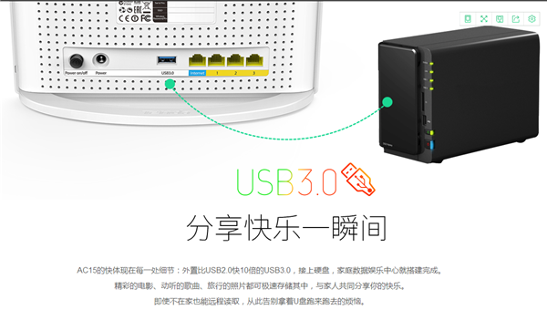 腾达AC15路由器usb存储文件怎么远程访问